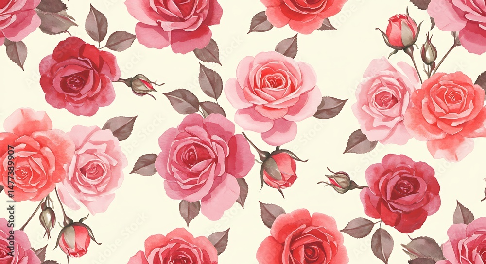 Rose Whisper: Watercolor Bloom Rose Whisper: Watercolor Bloom