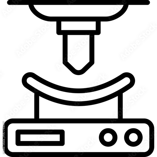 bending machine icon