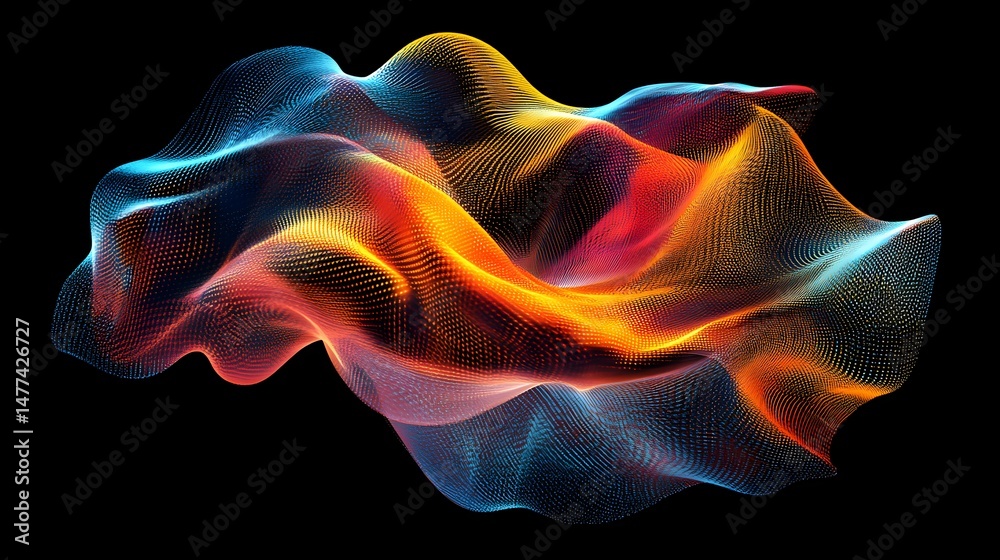 Obraz premium abstract fractal background