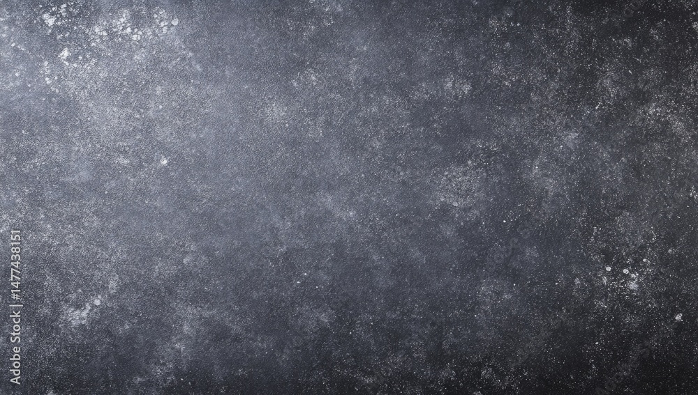 Obraz premium A textured, dark gray surface with subtle light speckles. Variations in tone create a mottled effect
