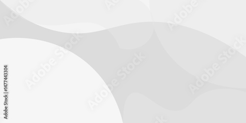 Abstract Geometric modern white and gray color . Modern and Creative Trend design in vector illustration