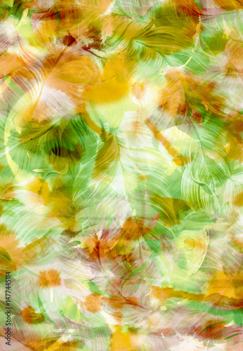 Fototapeta Naklejka Na Ścianę i Meble -  Pattern Spirng Summer for fashion