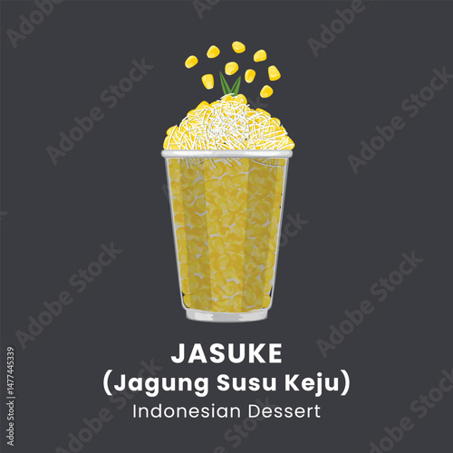 Jasuke Jagung Susu Keju Indonesian Sweet Corn Dessert