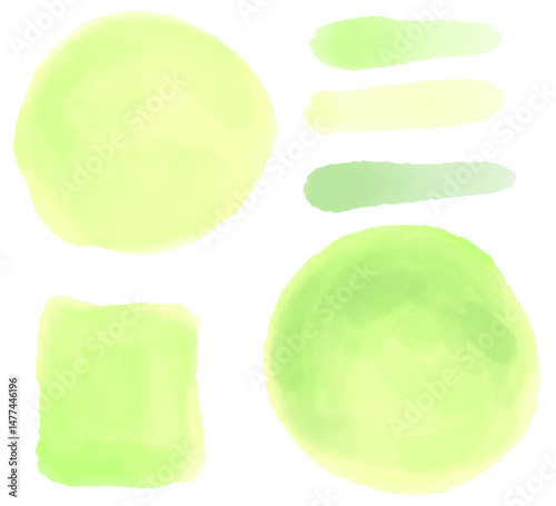 Watercolor frame set