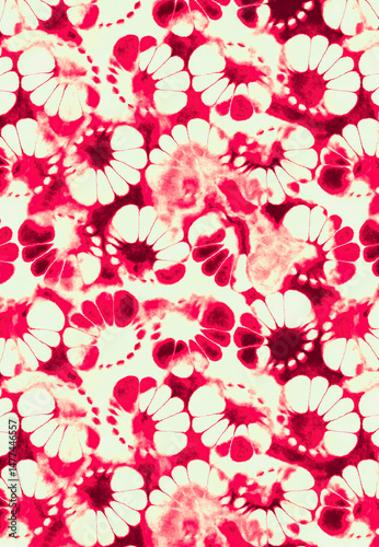 Fototapeta Naklejka Na Ścianę i Meble -  Pattern Spirng Summer for fashion
