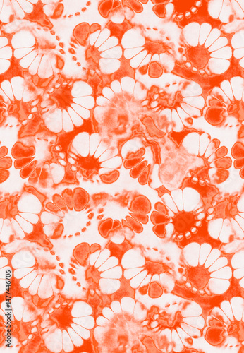 Fototapeta Naklejka Na Ścianę i Meble -  Pattern Spirng Summer for fashion