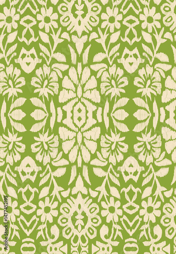 Fototapeta Naklejka Na Ścianę i Meble -  Pattern Spirng Summer for fashion