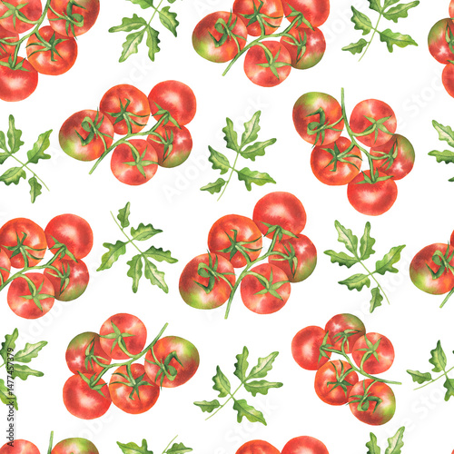 Pattern of tomato twigs