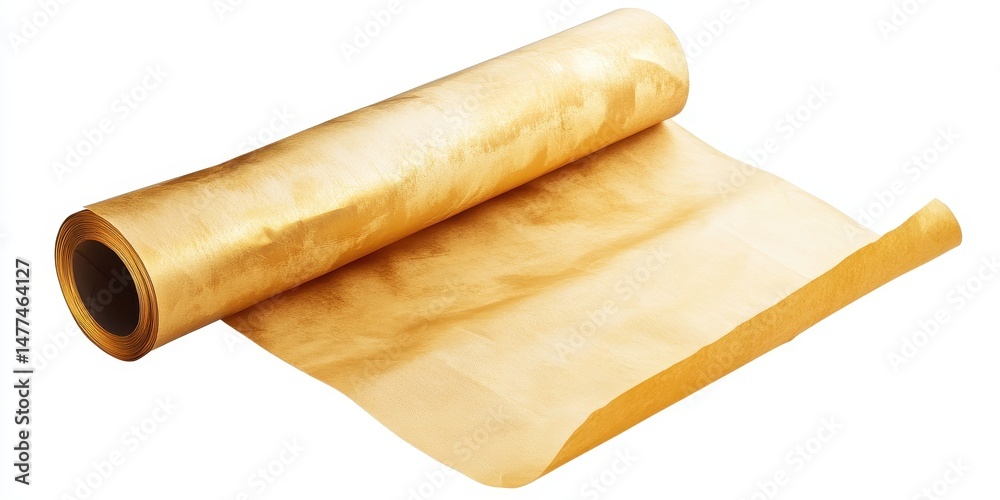 Rolled Gold-Colored Material Rolled Gold-Colored Material