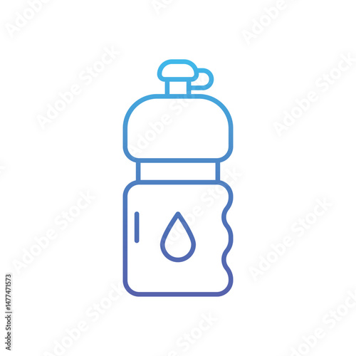 Sports Bottle Vector icon