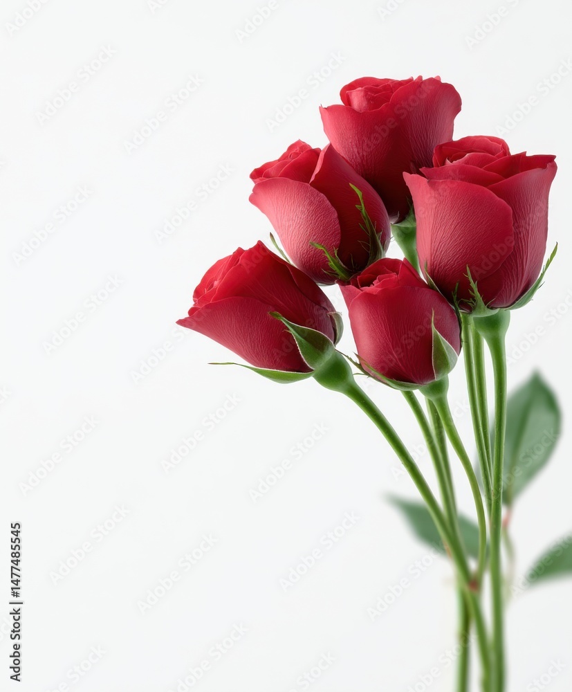 Obraz premium Elegant Red Roses Bouquet for Special Occasions