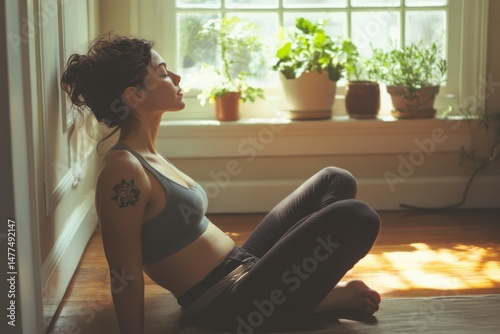 Peaceful Yoga Moment at Home Free Download Peaceful Yoga Moment at Home - GFXLoad