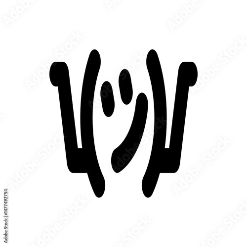 Shrugging emoticon with raised shoulders and hands indicating uncertainty or lack of knowledge graphic