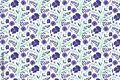 sketch one line floral repeat, seamless cotton flower texture, stylish outline textile print, modern wrapping paper fabric, pillow cover hand drawn design, fashion inspired pattern art, nature textile