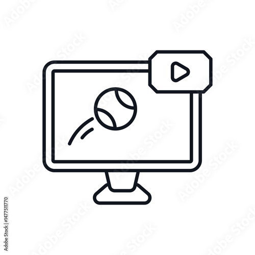 Live Match Vector icon