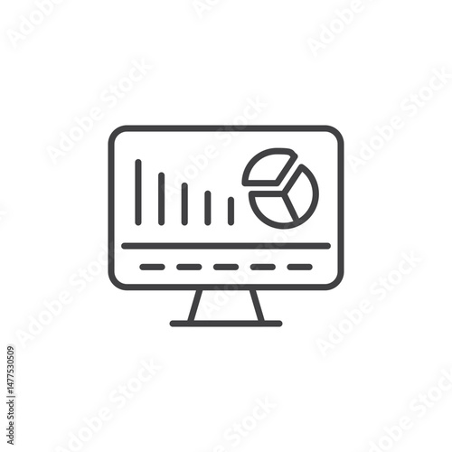 Dashboard Icon. symbol for mobile concept and web design.