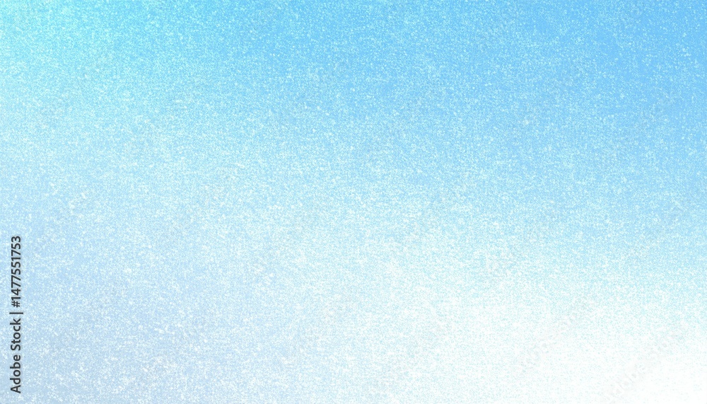 Fototapeta premium Soft blue watercolor texture background with gradient effect and textured grain overlay