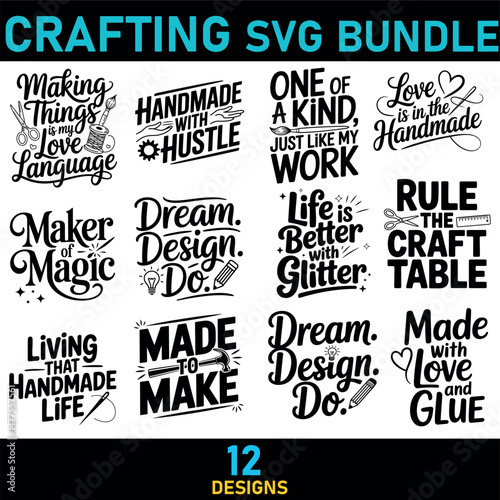Crafting svg Bundle