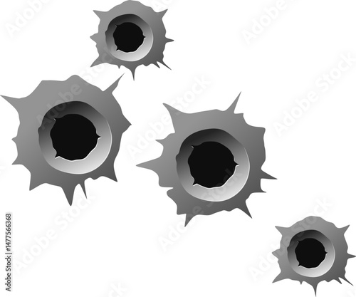 Bullet Hole Effect 