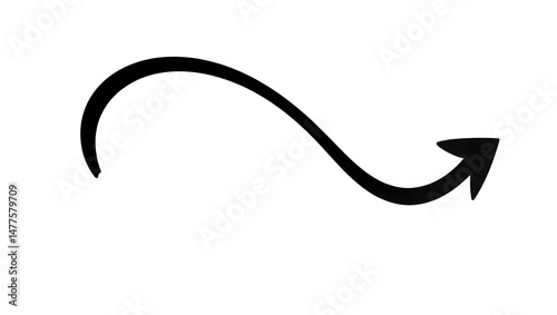 Abstract Arrow: Modern Design Element a.Generated with AI