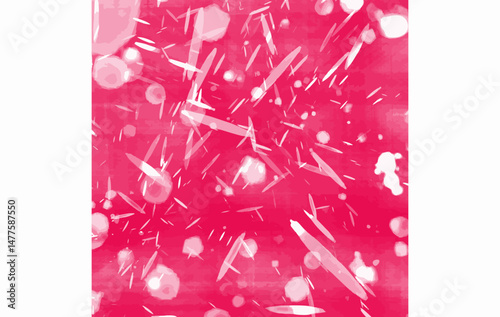 Microscopic View of Cellular Structure with Crystalline Forms