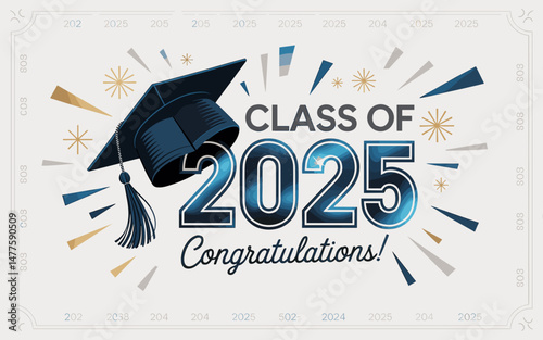 Graduation Celebration Illustration