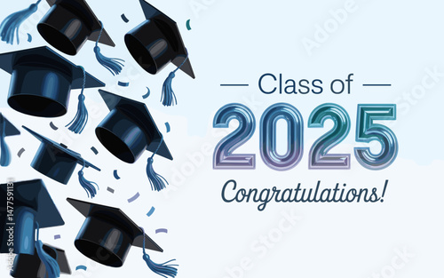Graduation Celebration Illustration