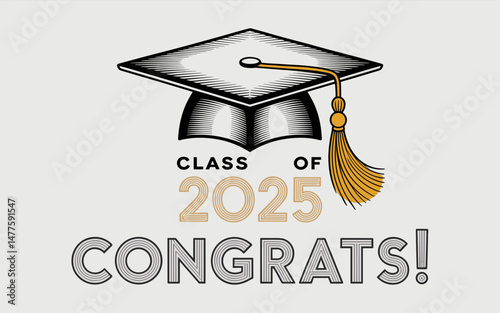 Graduation Celebration Illustration