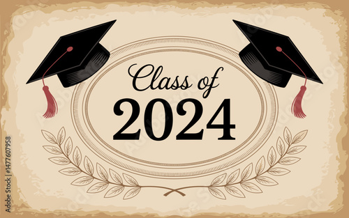 Graduation Celebration Illustration