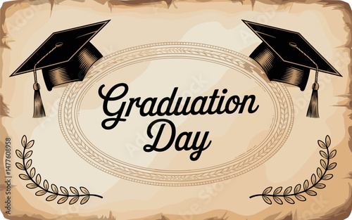Graduation Celebration Illustration