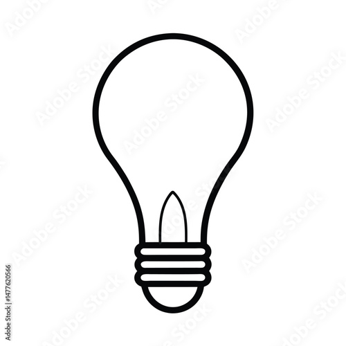 light bulb vector illustration