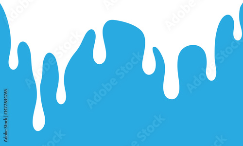 Milk splashes, blue background, dairy liquid, fluid texture, creamy flow