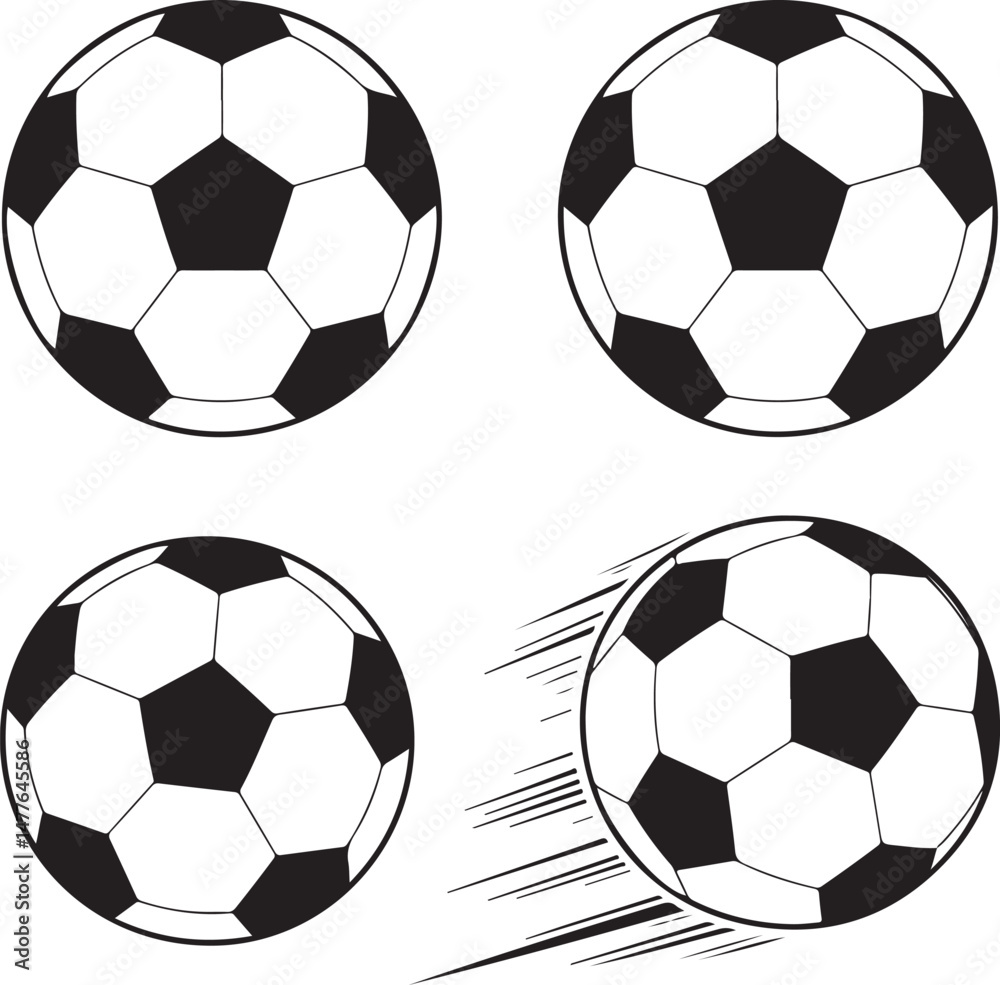 Obraz premium Football Silhouette Vector – Player Action and Game MomentsSoccer Player Clipart – Kick, Run, and Goal DesignsAmerican Football SVG – Helmet, Ball, and Tackle SilhouettesFootball Game Silhouette