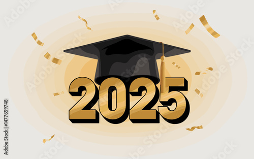 Graduation Celebration Illustration