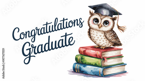 Graduation Celebration Illustration