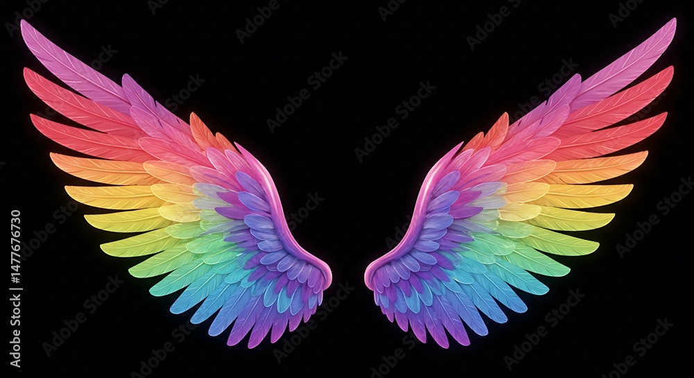 Fototapeta premium Chromatic Flight
