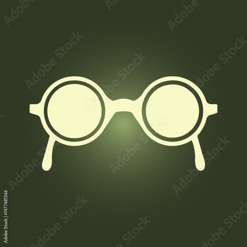 Glasses trendy artwork superb abstract vector illustration colorful useful design