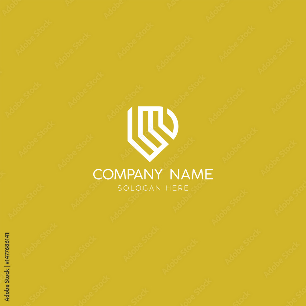 Obraz premium premium company logo Design