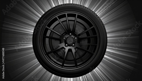 wheel of the car
