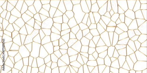 Abstract golden hexagon graphic ornament. arabian Stylish Seamless pattern on white background. Creative design. Design for book, notebook and calendar covers. high quality textile design, vector .	