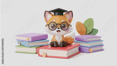Graduation Celebration Illustration