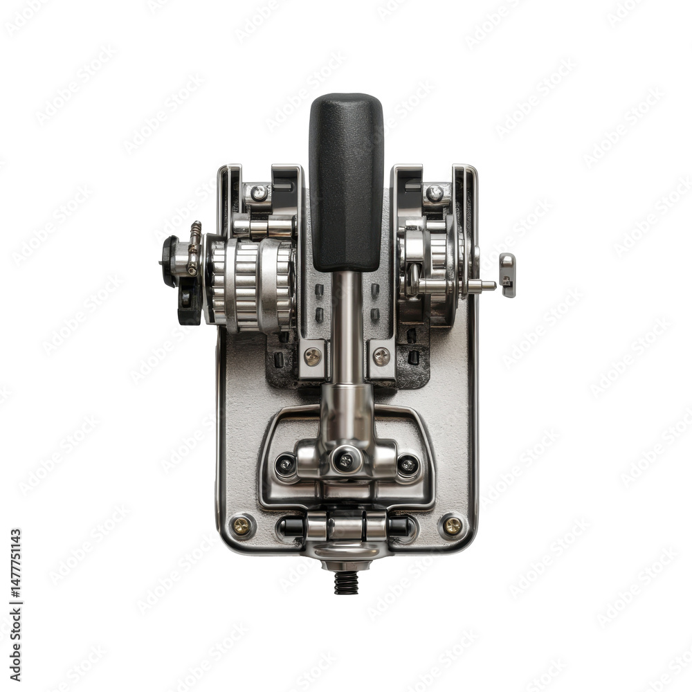 Fototapeta premium Model throttle pedal, ultra realistic uhd photo, on transparent background