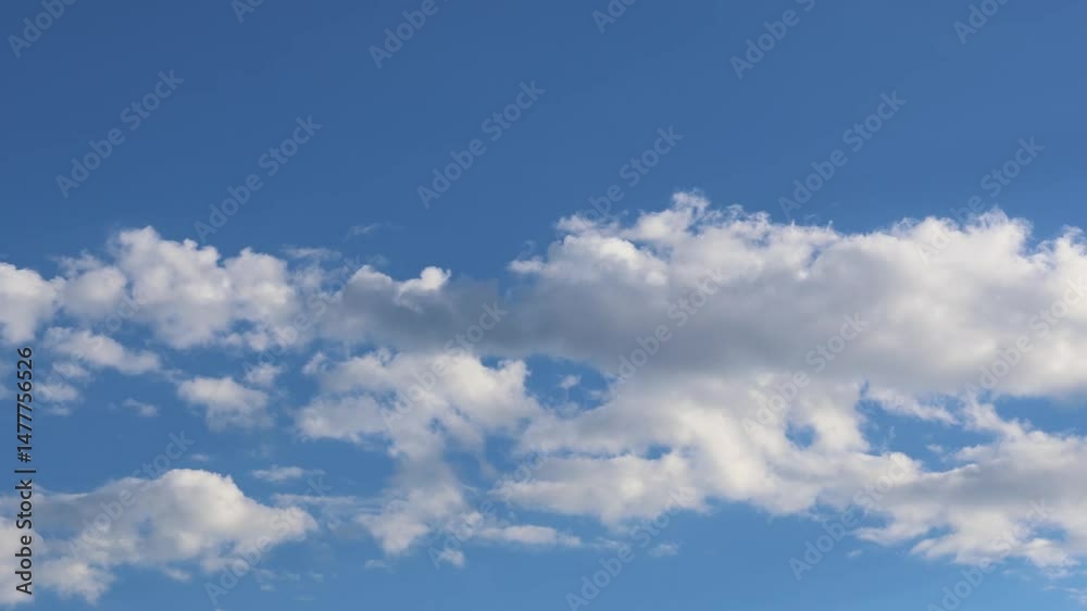blue sky with clouds