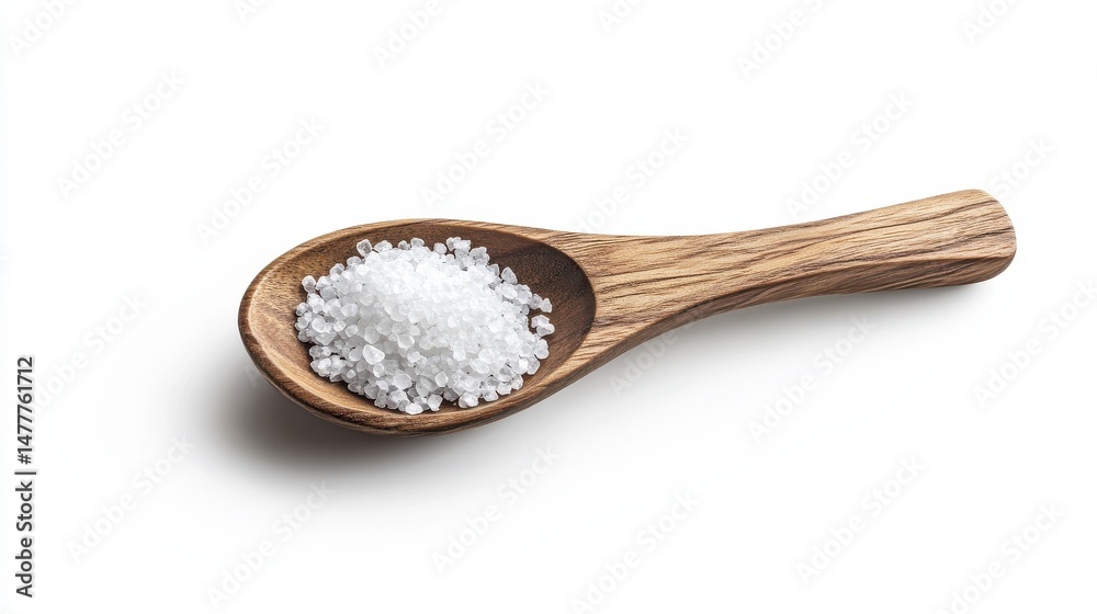 Epsom salt isolated on white background Epsom salt isolated on white background