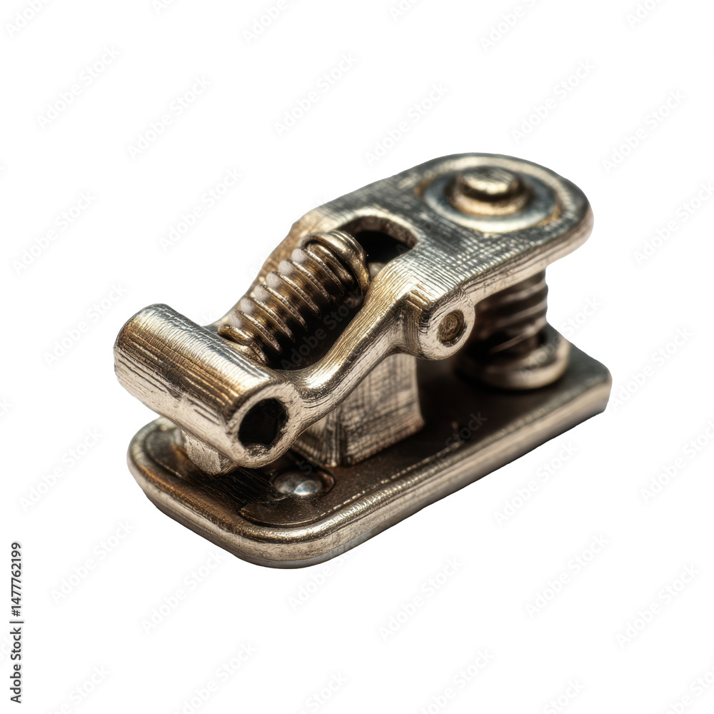 Tiny hood latch, ultra realistic uhd photo, on transparent background Tiny hood latch, ultra realistic uhd photo, on transparent background