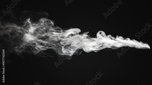 White smoke from chimney. Symbolical representation of Annuntio vobis gaudium magnum: Habemus Papam! White Smoke Signals. - I announce to you a great joy: We have a pope! photo
