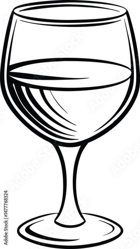 Glass of Red Wine