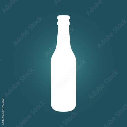 Bottle trendy artwork gorgeous abstract vector illustration colorful applicable design