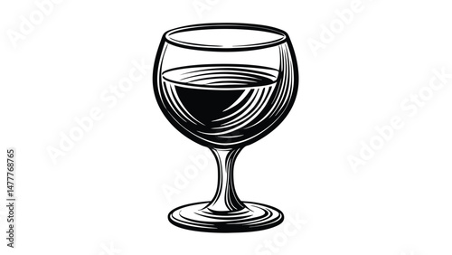 Glass of Red Wine