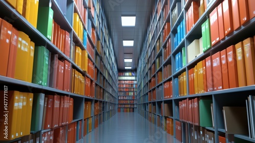 Integrated Document Management Ecosystem for Optimized Business Processes features a network of interconnected digital tools designed to streamline and enhance business workflows. photo